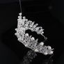 Beautiful Classy Crystal Pearl Bridal Tiaras Image 3