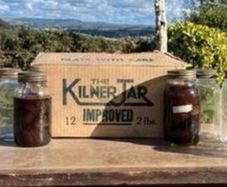 12 1952 Kilner 2lb preserving jars