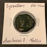 Byzantine Empire Emperor Anastasius I 512 AD Follis Image 3