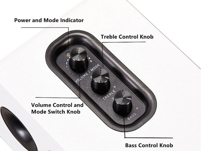 Active Bluetooth 5.0 Bookshelf Speakers 60W Carbon Fiber Speaker Unit Built-in 24bit DAC Dynamic 3D Surround Sound 2.0 Computer PC Monitor Gaming Speakers (FREE POSTAGE)