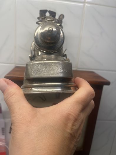 retro old bike oil lamp