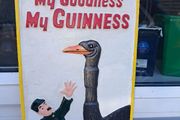 Guinness  zoo keeper  cast sign