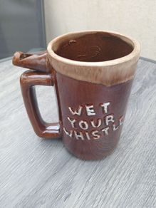 Vintage Wet Your Whistle Mug