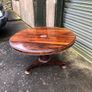 Antique Rosewood Breakfast Dining Table Image 3