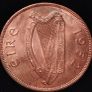 #472 - Ireland - 1952 - One Penny - KM.11 - UNC Image 2