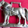 Vintage Horse Harnes Brass Medallion, Horse Bridle Medallion Image 4