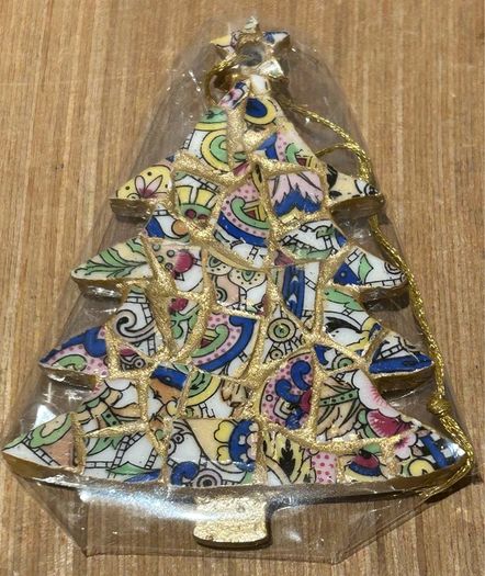Beautiful Handcrafted China Mosaic Christmas Decoration