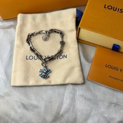 Louis Vuitton Iconic Silver bracelet blue