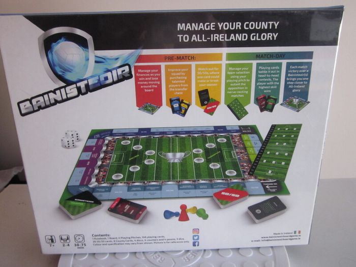 Bainisteoir Board Game New