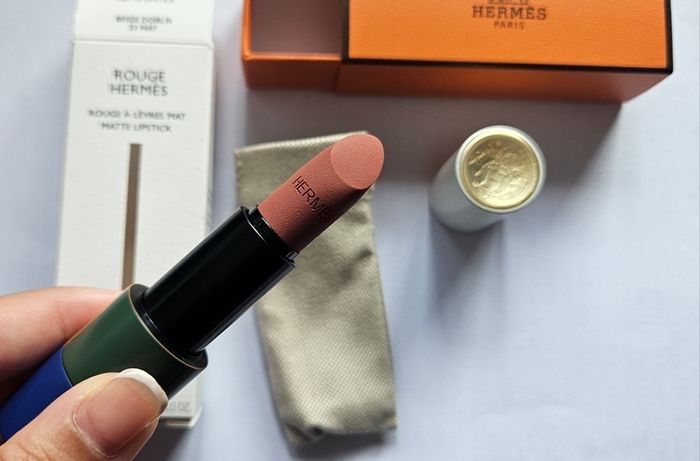 Hermes Matte Limited Edition Lipstick in 23 Beige Doblis