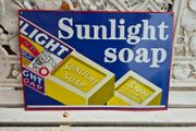 enamel sign