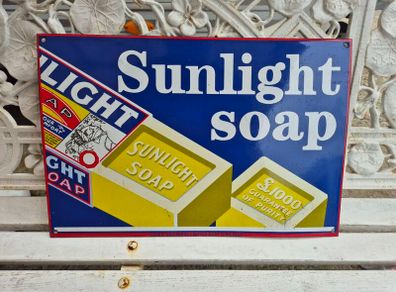 enamel sign