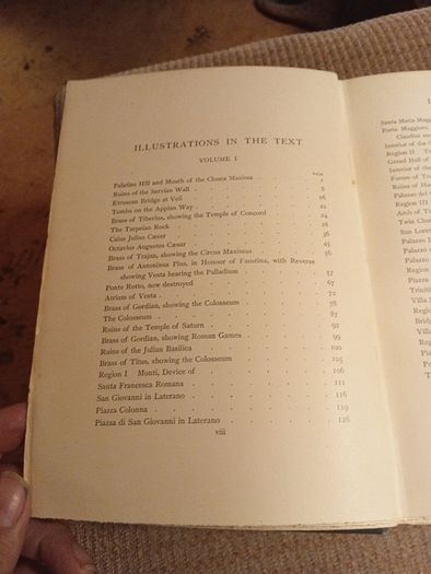 1898 Ave Roma Immortalis. Studies from the Chronicles of Rome. Vol. I. Religious. Vintage.