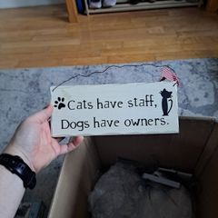 hanging sign