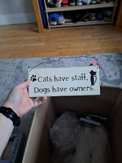 hanging sign