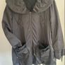 jacket miss selfridge shawl collar parka inspired jacket size 12 Image 3