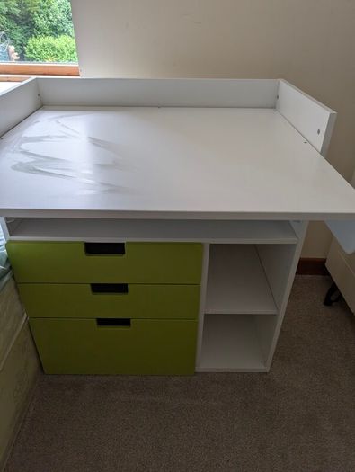 wardrobe /Ikea  changing table