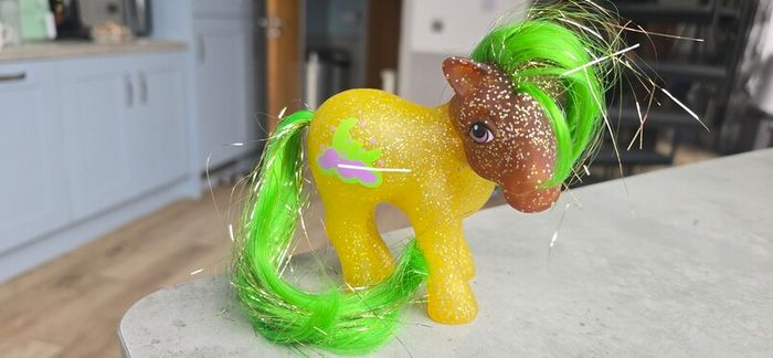 Mail Order Napper MO HTF Rare Sparkle Ponies MLP G1 My Little Pony