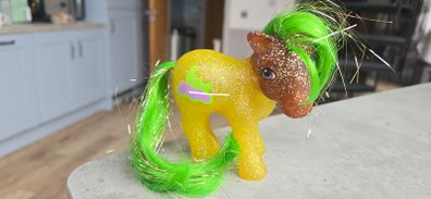 Mail Order Napper MO HTF Rare Sparkle Ponies MLP G1 My Little Pony