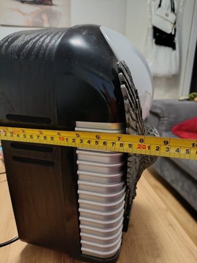 Vintage 1990 s Harley Davidson Iron Eagle Table Lamp AM FM Radio Alarm Clock