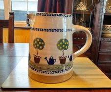 Nicholas  Mosse SWAP.  Lemon tree cylinder jug for cherry or poinsettia