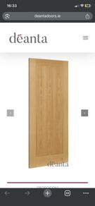 Oak interior doors