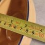 Vintage 1990,s RAYWARE SIENA Italian yellow LARGE Gravy Boat Europe used. Image 5