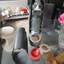 Grey & red Soda stream machine (with empty gas bottle) Image 2