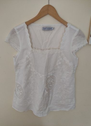 Kate Cooper white top