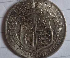 1916 George V Half Crown silver