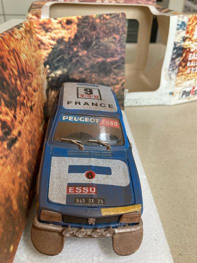Peugeot 504 GL East African Safari Polistil 1/26 Rare