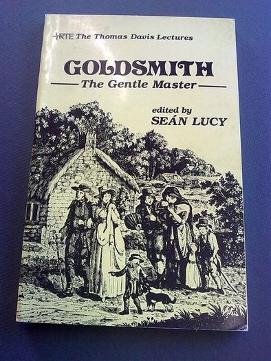 Goldsmith the gentle master Ireland Irish Oliver Goldsmith