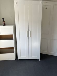 White cabinet