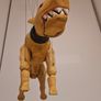 Angry Dog Handmade Wooden Marionette Image 4
