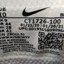 Mens Nike Court Vintage Trainers CT1726 100 White/Orange Size UK 9 Image 2