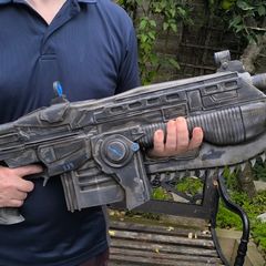 Gears of War Lancer Life-Size Display Replica (3D Printed & Professionally Finished)
