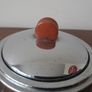 Art Deco Chrome and Bakelite Powder Dish Image 2