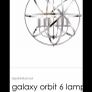 Galaxy orbit light fitting Image 2