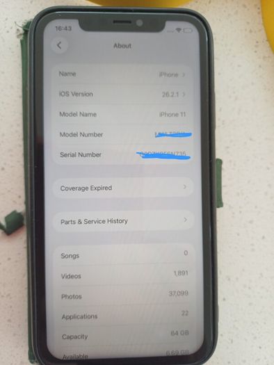 iphone 11 with brand new screen