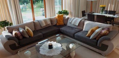 L-Shaped Sofa ( Modern )