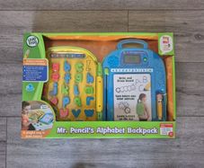 Leapfrog Mr.Pencil's Alphabet Backpack (Brand new, never opened sealed packaging)