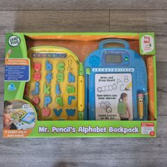 Leapfrog Mr.Pencil's Alphabet Backpack (Brand new, never opened sealed packaging)