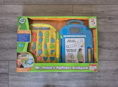 Leapfrog Mr.Pencil's Alphabet Backpack (Brand new, never opened sealed packaging)