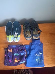Boys swimwear & shoes