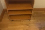 shelf unit on wheels