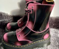 Dr Martens/ Docs Size 5 Jetta Hi Max , Leather, New