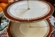 Bona china England "Dushes" cake stand