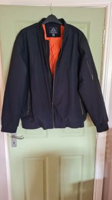 men bomber jacket size 3XL small