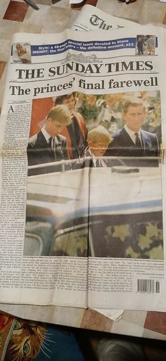 Princess Diana newspapers,magazine.