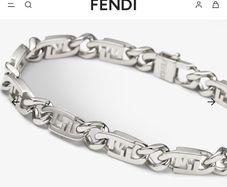 Fendi O Lock Bracelet